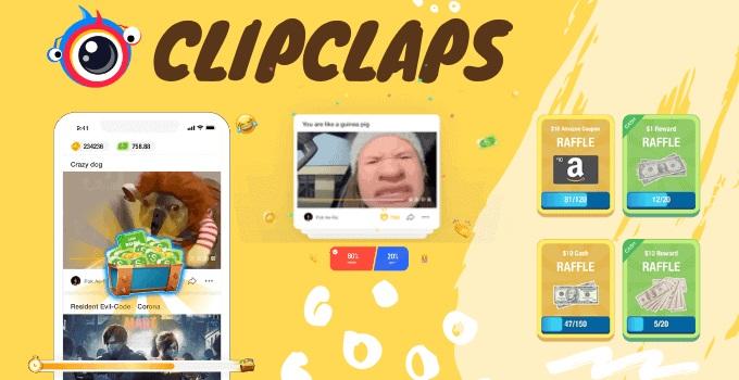 App xem video TikTok kiếm tiền - App ClipClaps