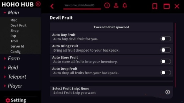 Talk Hub Blox Fruits Mobile Script - Arceus X