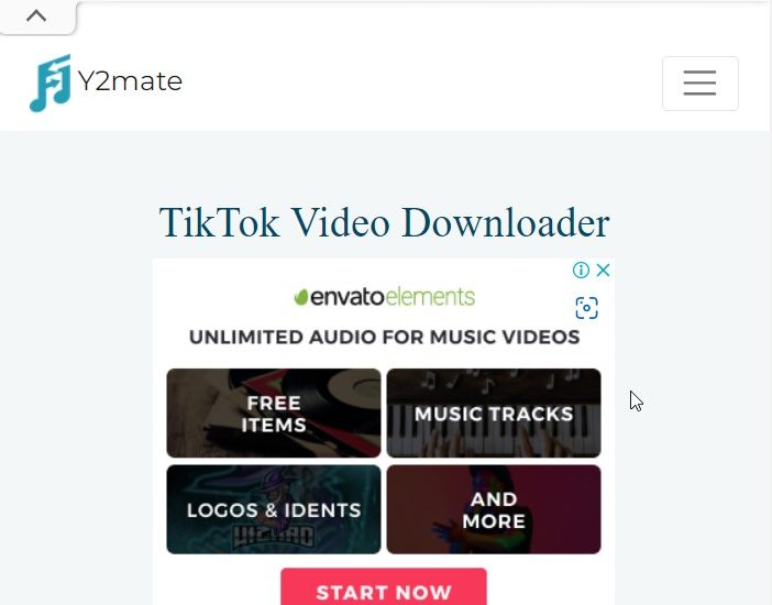 Y2mate TikTok Downloader