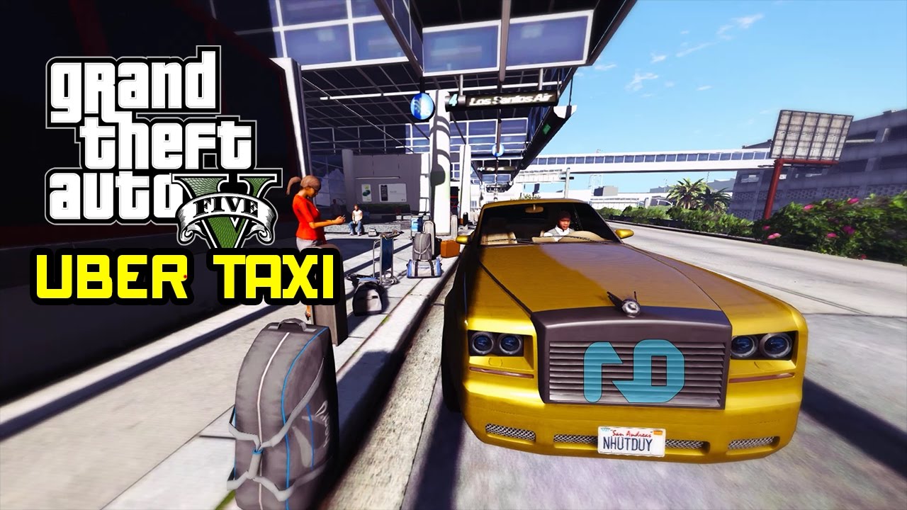 Cách kiếm tiền trong GTA 5 Offline qua việc làm tài xế Taxi 